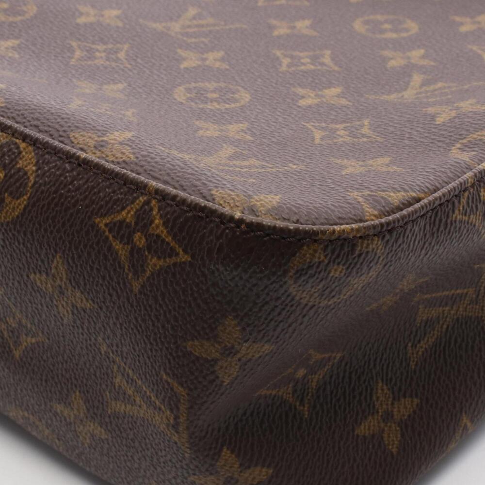 LOUIS VUITTON Brown Monogram Leather Looping MM Shoulder Bag - Picture 7 of 9